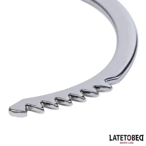 Nippelklemmen-Penisring-Set, Verstellbar von Latetobed BDSM Line