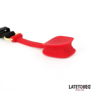 Doppelendiger Metallkarabinerhaken von Latetobed BDSM Line