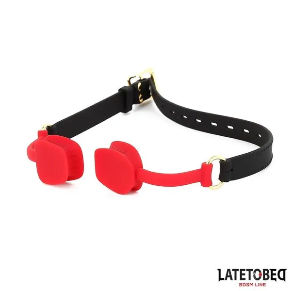 Doppelendiger Metallkarabinerhaken von Latetobed BDSM Line | Fesselliebe.de