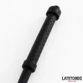 Silikonpeitsche Schwarz 63,5 cm von Latetobed BDSM Line