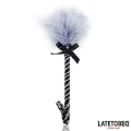 Feder-Kitzler mit Schleife 25 cm von Latetobed BDSM Line