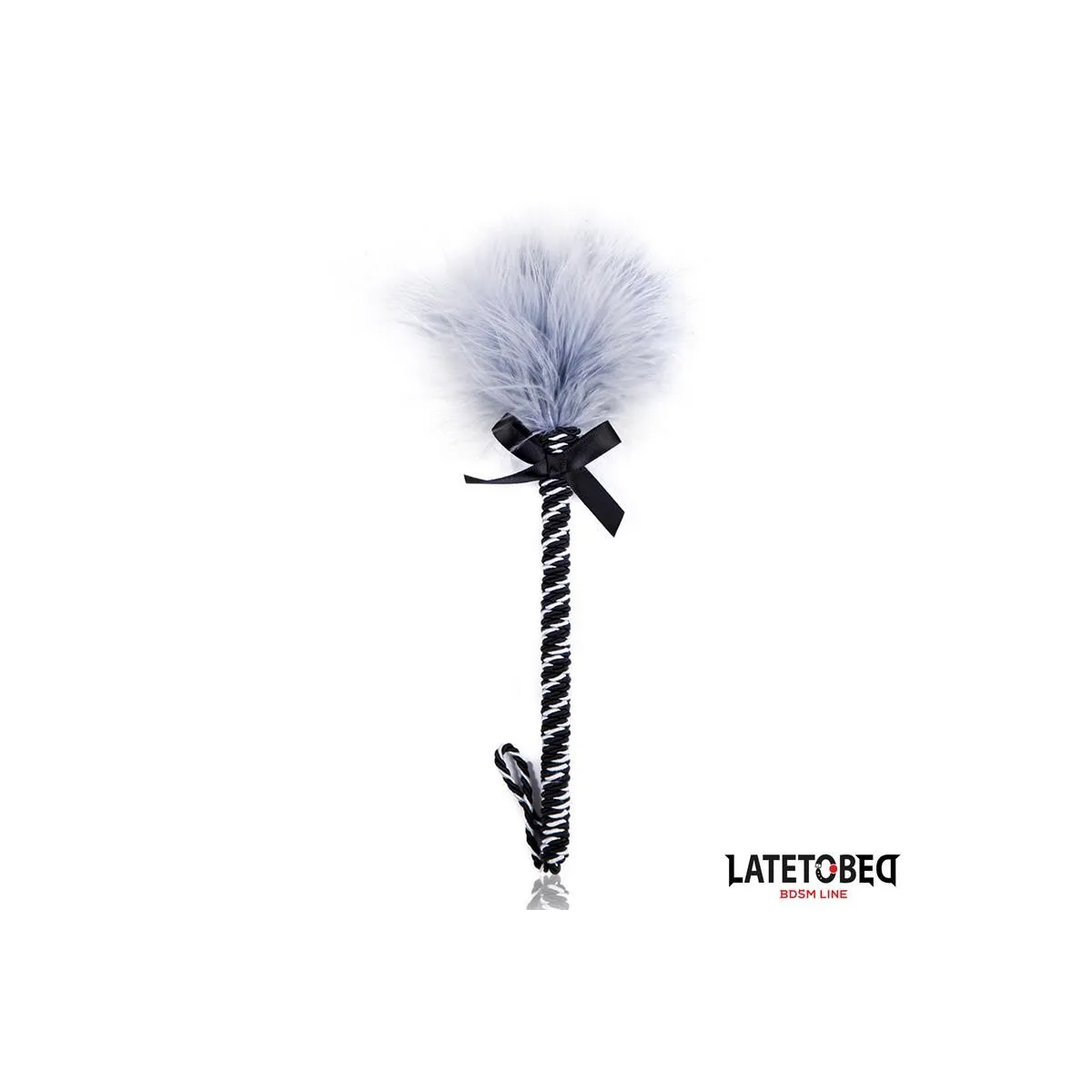 Feder-Kitzler mit Schleife 25 cm von Latetobed BDSM Line | Fesselliebe.de