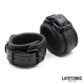 Handschellen Verstellbar Neopren Schwarz von Latetobed BDSM Line