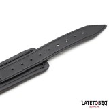 Handschellen Verstellbar Neopren Schwarz von Latetobed BDSM Line | Fesselliebe.de