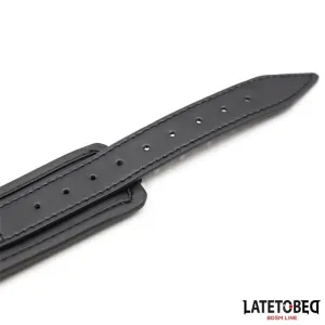 Handschellen Verstellbar Neopren Schwarz von Latetobed BDSM Line