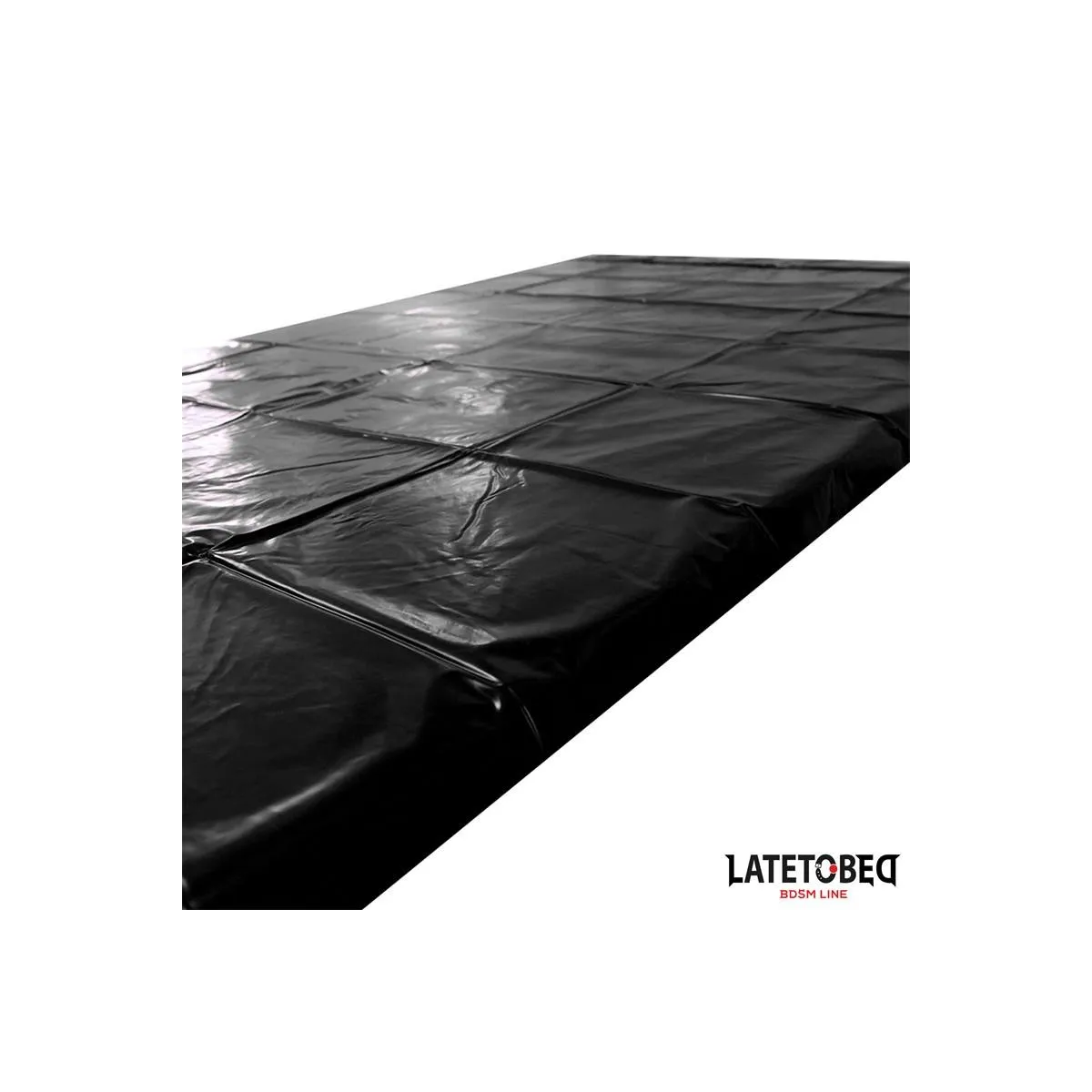 Wasserdichte Bettlaken Schwarz von Latetobed BDSM Line | Fesselliebe.de