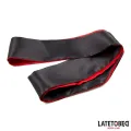 Satin-Augenbinde Rot und Schwarz von Latetobed BDSM Line