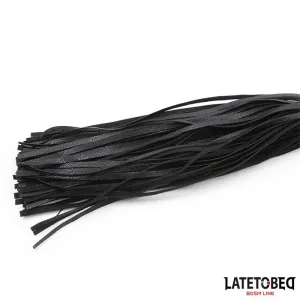 Gepolsterte Peitsche Schwarz 48,5 cm von Latetobed BDSM Line