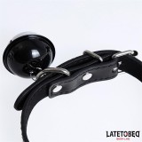 Halsband mit Glocke Schwarz Verstellbar von Latetobed BDSM Line | Fesselliebe.de