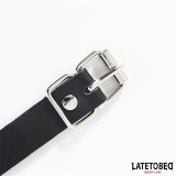 Schnallenverschluss Ring mit Leine von Latetobed BDSM Line | Fesselliebe.de