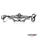 Elegante Maske Schwarz von Latetobed BDSM Line