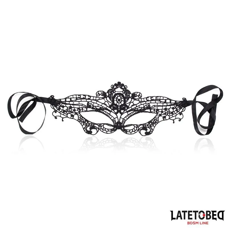 Elegante Maske Schwarz von Latetobed BDSM Line | Fesselliebe.de