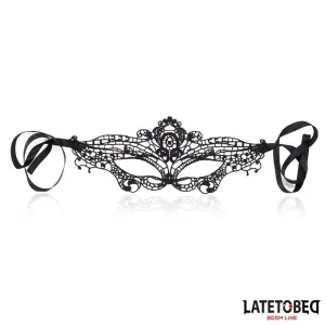 Elegante Maske Schwarz von Latetobed BDSM Line | Fesselliebe.de