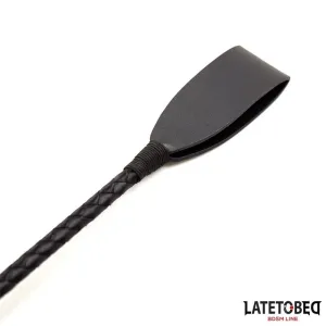 Klassische Peitsche Silber Details 60 cm von Latetobed BDSM Line