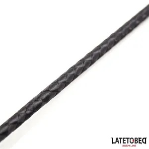 Klassische Peitsche Silber Details 60 cm von Latetobed BDSM Line