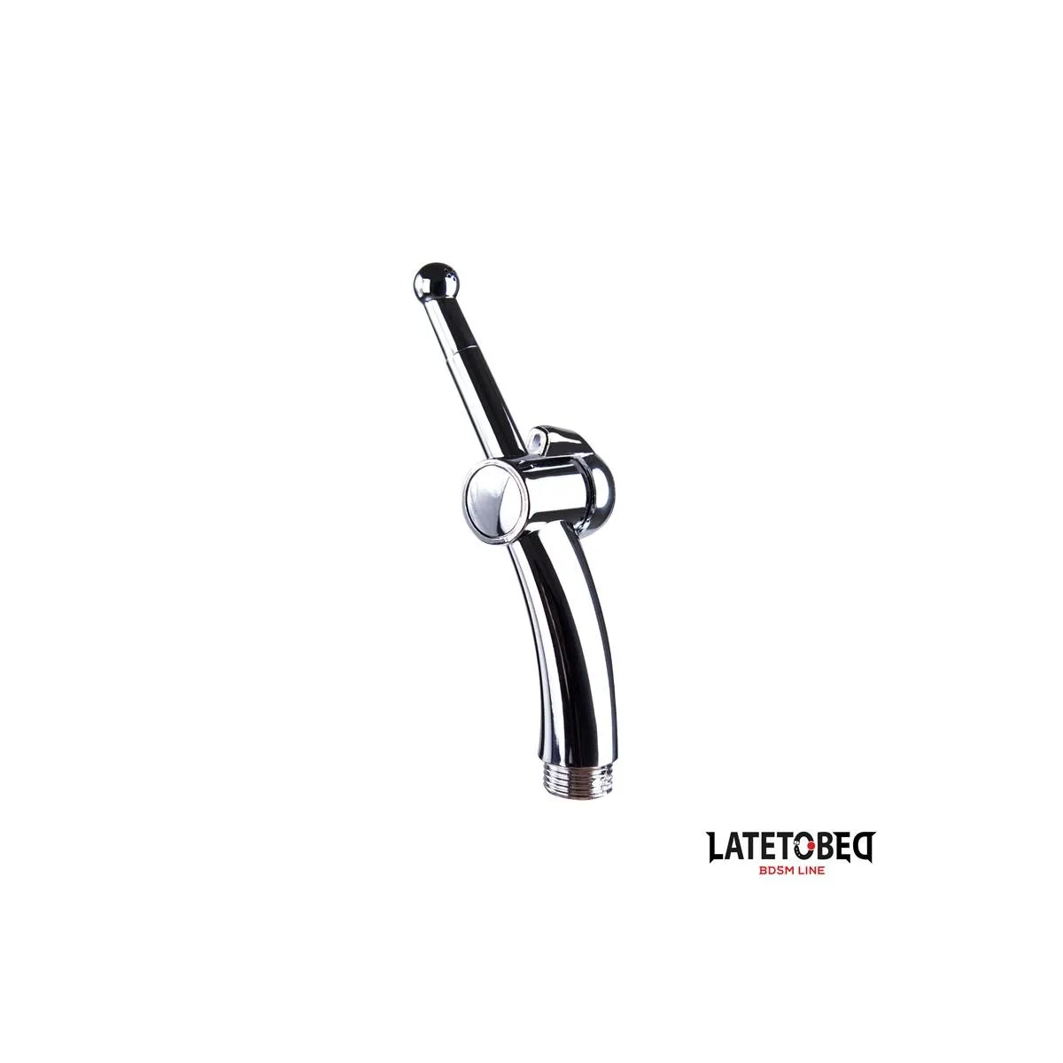 Analdusche mit Verschlusssystem Chrom von Latetobed BDSM Line | Fesselliebe.de