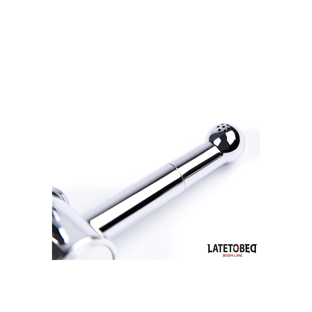 Analdusche mit Verschlusssystem Chrom von Latetobed BDSM Line | Fesselliebe.de