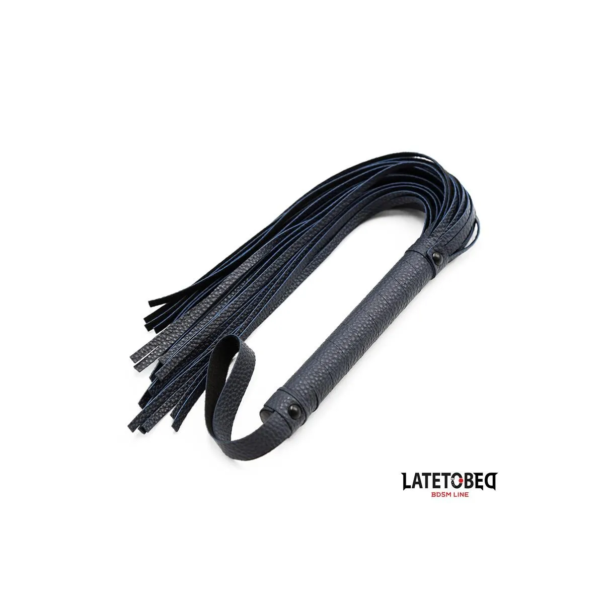 Dunkelblauer Flogger von Latetobed BDSM Line | Fesselliebe.de