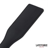 Bondage-Paddel, Silikon, Schwarz, 32 cm von Latetobed BDSM Line | Fesselliebe.de