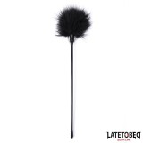 Klassischer Tickler, Schwarz, 41 cm von Latetobed BDSM Line | Fesselliebe.de