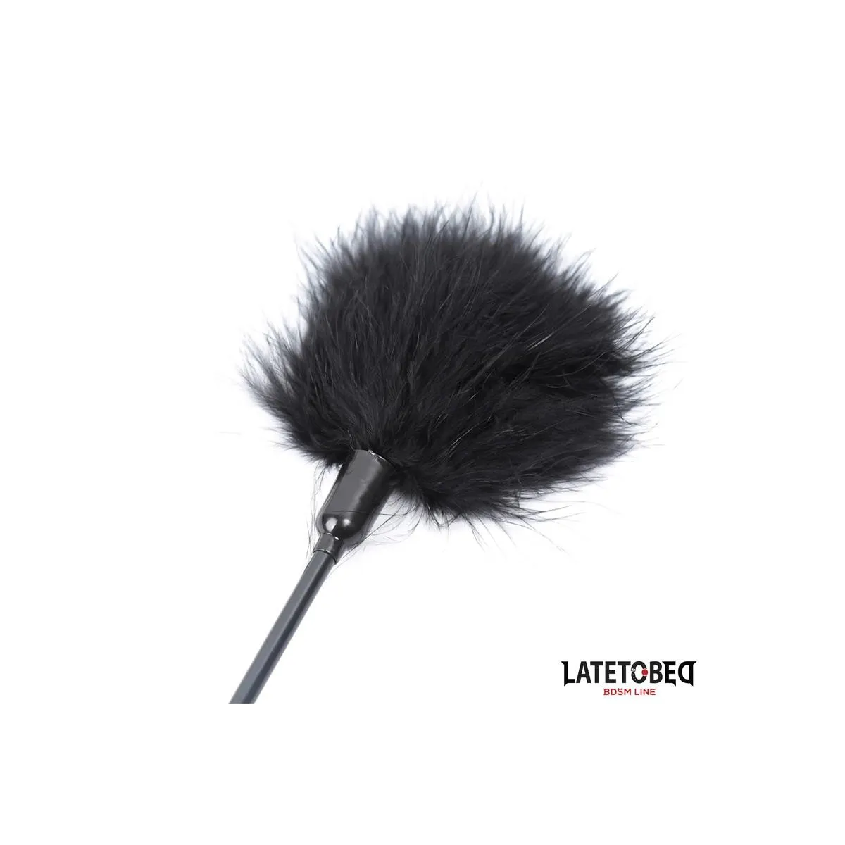 Klassischer Tickler, Schwarz, 41 cm von Latetobed BDSM Line | Fesselliebe.de