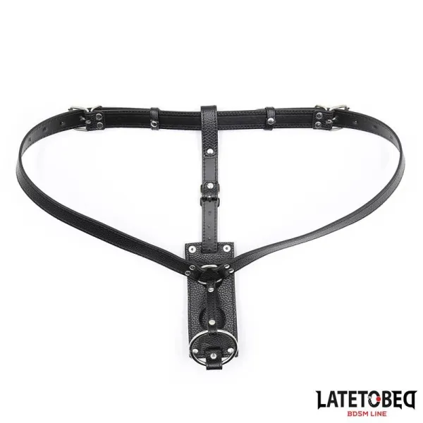 G-String-Keuschheitsgürtel, Strap-On-Hose, Einheitsgrösse von Latetobed BDSM Line | Fesselliebe.de