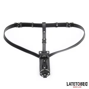 G-String-Keuschheitsgürtel, Strap-On-Hose, Einheitsgrösse von Latetobed BDSM Line
