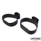 Hand- und Oberschenkel-Fesseln, Nylon von Latetobed BDSM Line | Fesselliebe.de
