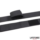 Hand- und Oberschenkel-Fesseln, Nylon von Latetobed BDSM Line | Fesselliebe.de