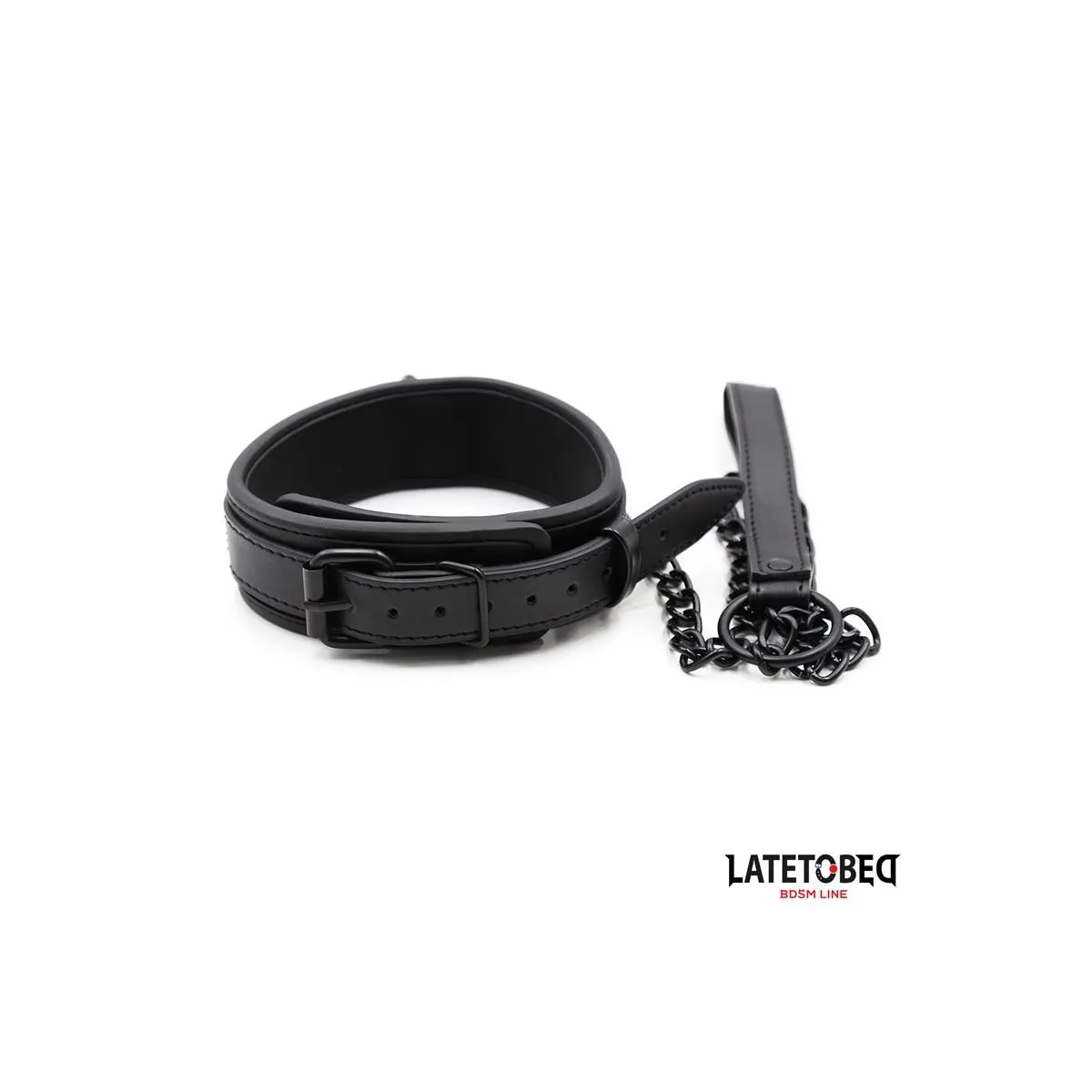 Neopren-Bondage-Halsband und Leine von Latetobed BDSM Line | Fesselliebe.de