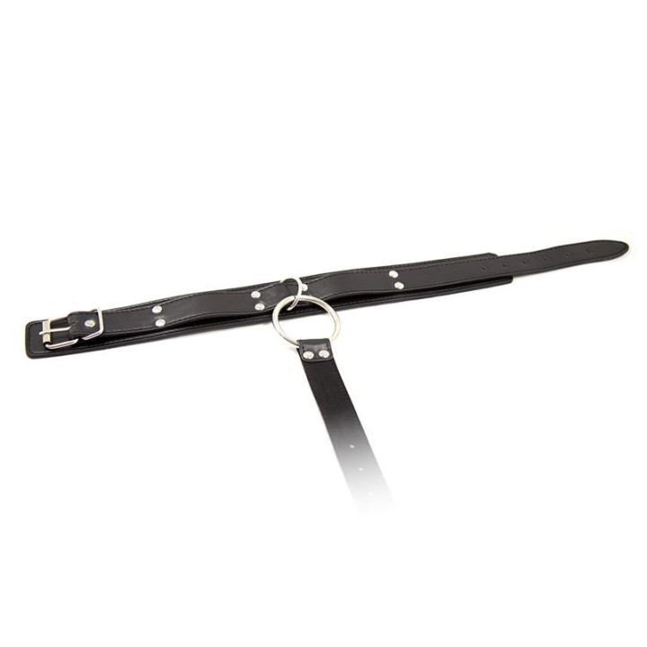 Halsband mit Fesseln Verstellbar Schwarz von Latetobed BDSM Line | Fesselliebe.de