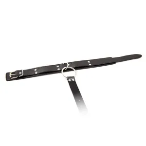 Halsband mit Fesseln Verstellbar Schwarz von Latetobed BDSM Line