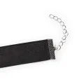 Halsband mit Schleife und Glocke 36 cm Grösse L Schwarz von Latetobed BDSM Line