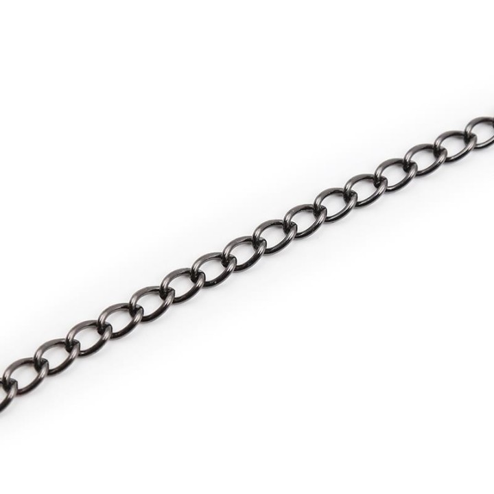 Japanische Nippelklemmen mit Kette Schwarz von Latetobed BDSM Line | Fesselliebe.de