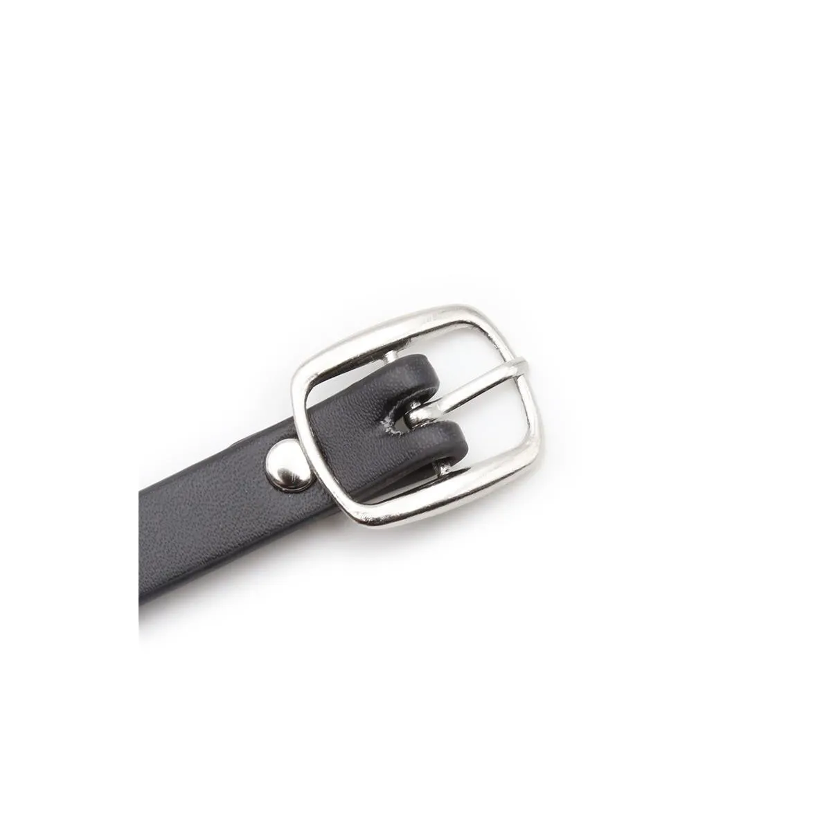 Halsband mit Reifen und Glocke Schwarz von Latetobed BDSM Line | Fesselliebe.de