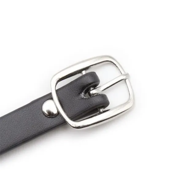 Halsband mit Reifen und Glocke Schwarz von Latetobed BDSM Line | Fesselliebe.de