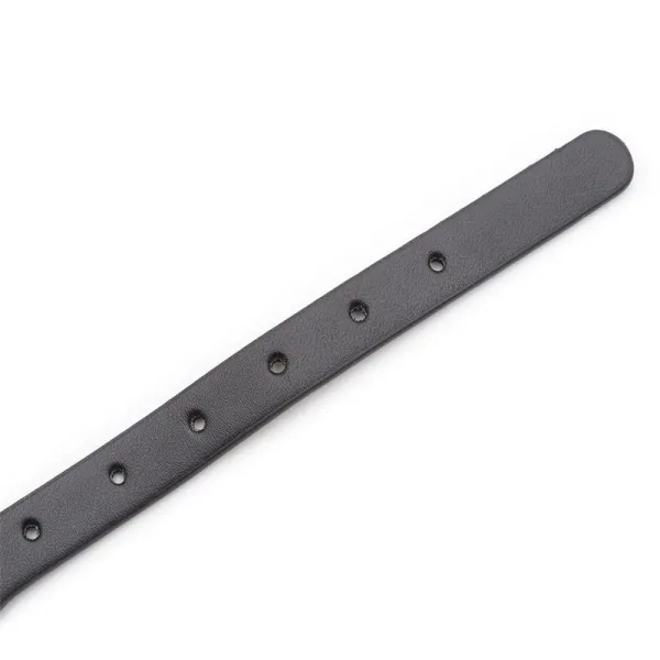 Halsband mit Reifen und Glocke Schwarz von Latetobed BDSM Line | Fesselliebe.de