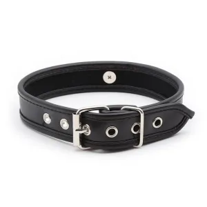 Halsband mit Reifen Schwarz von Latetobed BDSM Line