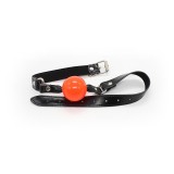 Ballknebel Schwarz/Rot von Latetobed BDSM Line | Fesselliebe.de