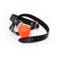 Ballknebel Schwarz/Rot von Latetobed BDSM Line