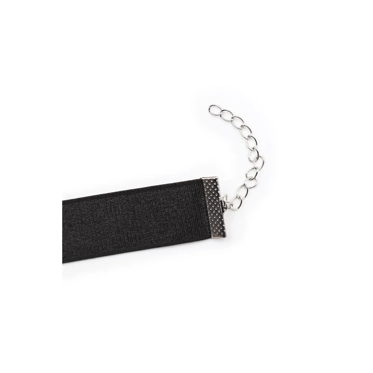 Halsband mit Schleife und Glöckchen, 29 cm, Grösse M, Schwarz von Latetobed BDSM Line | Fesselliebe.de