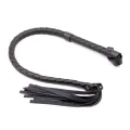 Peitsche, Lang, 85 cm, Schwarz von Latetobed BDSM Line