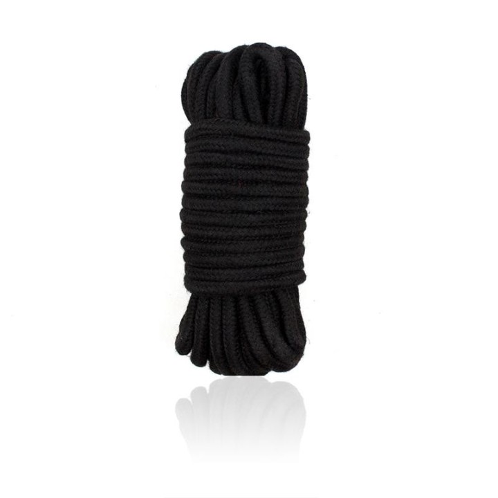 Bondage-Baumwollseil 10 Meter Schwarz von Latetobed BDSM Line | Fesselliebe.de