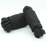 Bondage-Baumwollseil 10 Meter Schwarz von Latetobed BDSM Line | Fesselliebe.de