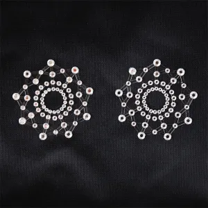 Schneeflocken-Nippel-Covers Weiss von Latetobed BDSM Line | Fesselliebe.de