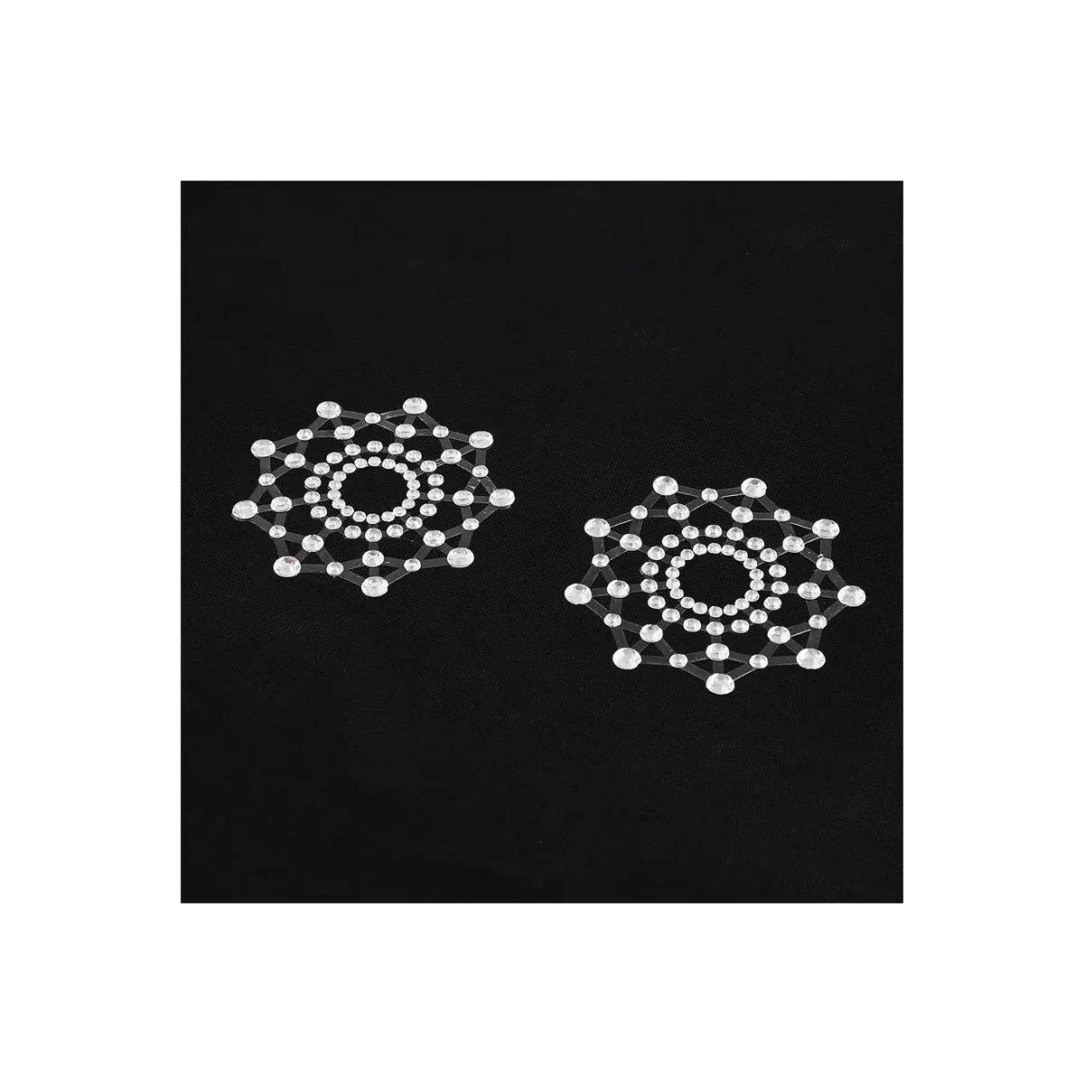 Schneeflocken-Nippel-Covers Weiss von Latetobed BDSM Line | Fesselliebe.de