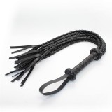 Geflochtene Peitsche 75 cm Schwarz von Latetobed BDSM Line | Fesselliebe.de