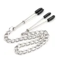 Nippelklemmen mit Kette aus Metall von Latetobed BDSM Line