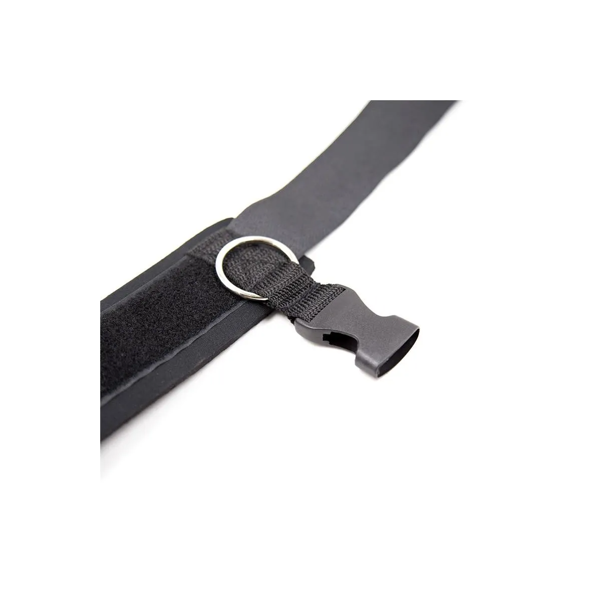 Neopren-Handschellen mit Klettverschluss Schwarz von Latetobed BDSM Line | Fesselliebe.de