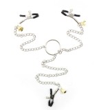 Nippelklemmen und Klitorisklemmen mit Kette aus Metall von Latetobed BDSM Line | Fesselliebe.de